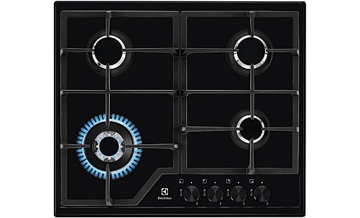 Газова поверхня ELECTROLUX KGS6436K сталь чорний