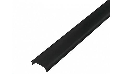 Розсіювач матовий чорний для LED профілю 2м LM-UB Biom