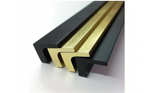 Ручка Bravo Bony (Long B) 192 мм чорний матовий FX-098-192-04