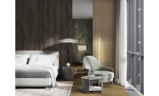 ДСП KronoSpan K533 AD Каштан Арвадонна Мінк вологост. 2800х2070х18 мм