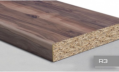 Стільниця LUXEFORM L143 Палісандр 1U R3 4200х700х38 мм