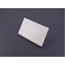 Планка цокольная  пластик плюс алюминий высота 100 мм  длина 3000 мм