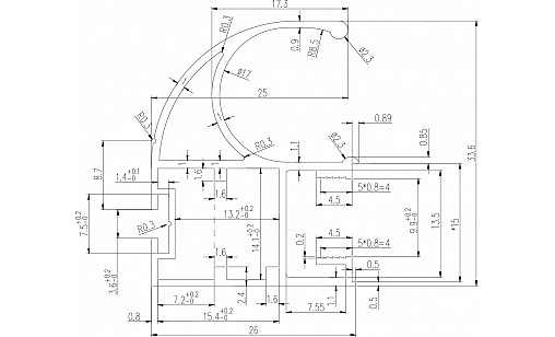 Профіль вертикальний відкритий L-5,1м Срібло ДС СтандартЛайн Профіль вертикальний відкритий L-5,1м Срібло ДС СтандартЛайн
