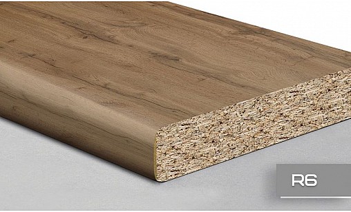 Стільниця LUXEFORM L146 Дуб Торонто 2U R6 4200х600х38 мм