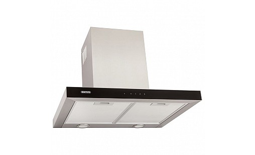 Вытяжка Т-образная ELEYUS ONIX 1200 LED 60 IS BL нержавейка   чорний