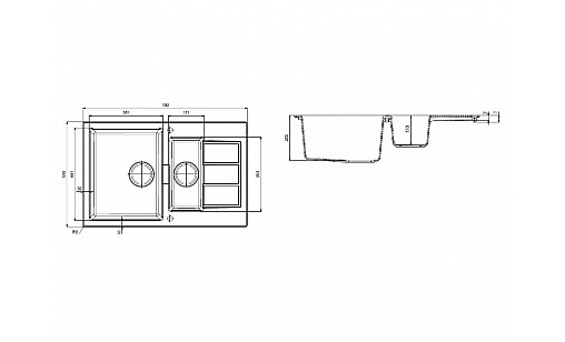 Мийка Franke 114.0497.985 SID 651-78 сахара