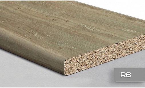 Стільниця LUXEFORM L153 Дуб Лестер 2U R6 3050х600х28 мм