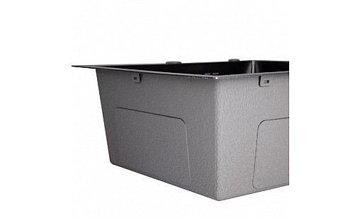 Мойка нержавеющая LIDZ H5050B PVD Black Brush 3,0/0,8 мм с дозаторомм черный Мойка нержавеющая LIDZ H5050B PVD Black Brush 3,0/0,8 мм с дозаторомм черный