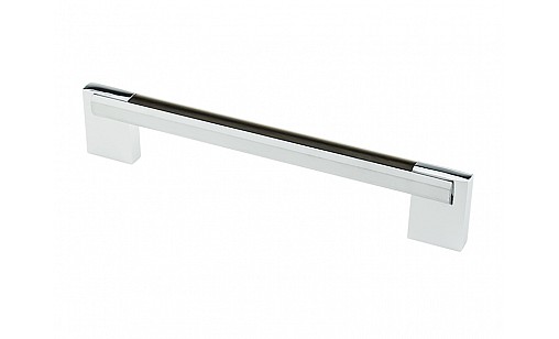 Ручка D-450/160 G2/Wood WD Хром / Венге Темный ДС ОптимаЛайн