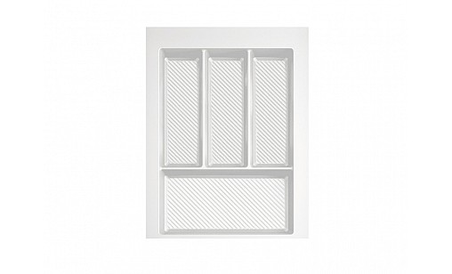 Лоток для кухонных приборов MAX  400 мм 290-350x490 белый TE36.0118.05.013 Rejs