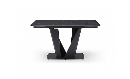 Стіл обідній Lamberg 1400(2000)*850*750 Shks Black Matt