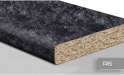 Стільниця LUXEFORM W311 Графіт 2U R6 3050х1000х38 мм