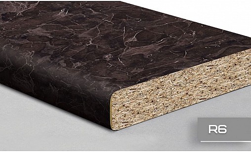 Стільниця LUXEFORM W131 Мармур Імператорський 2U R6 3050х1000х38 мм