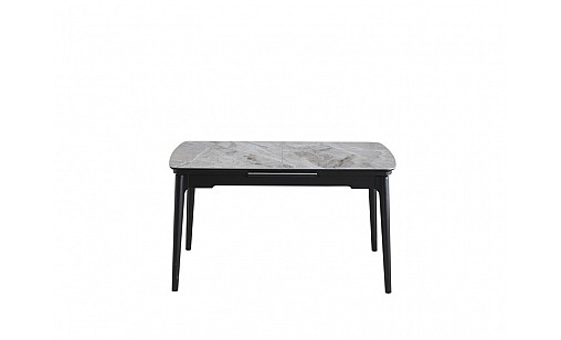 Стіл обідній Askold 950(1200)*700*760 Italy grey Glossy