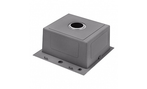 Мойка нержавеющая KRONER KRP HM 4545 3,0/1,0 мм с корзиной Мойка нержавеющая KRONER KRP HM 4545 3,0/1,0 мм с корзиной