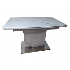 Стол обеденный DT-8053 1200(1600)*800*760 керамика с МДФ Белый Стол обеденный DT-8053 1200(1600)*800*760 керамика с МДФ Белый