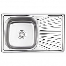 Мойка нержавеющая LIDZ 7848 Micro Decor 0,8*180 мм