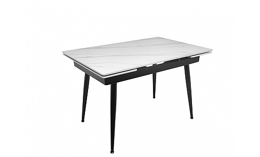 Стіл обідній Connor 1200(1800)*800*760 Snow White Matt