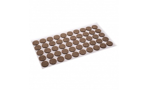 Самоклейка мягкая для ножек бежевая д=20мм