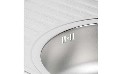 Мойка нержавеющая LIDZ 7750 Satin 0,8*180 мм