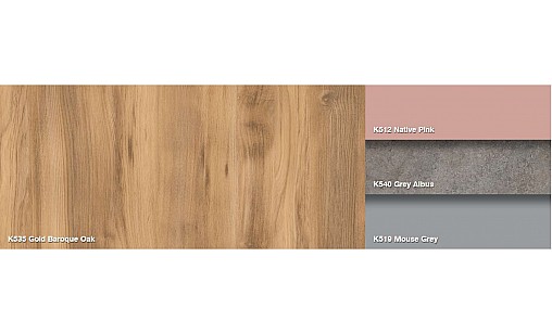 ДСП KronoSpan K535 RW Дуб Бароко Золотий 2800х2070х18 мм