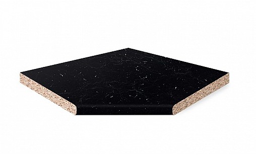 Кутовий елемент LUXEFORM W82 Мармур Нереїда 1L R13 850х850х28 мм