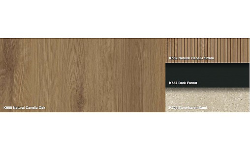 ДСП KronoSpan K688 PW Дуб Канелла Натурал 2800х2070х18 мм