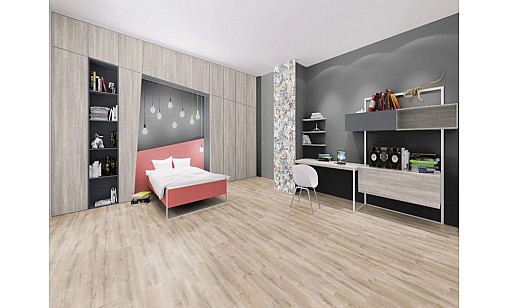 ЛДСП 7651 WG Венге аруша светло-серый 2800х2070х18мм SWISS KRONO