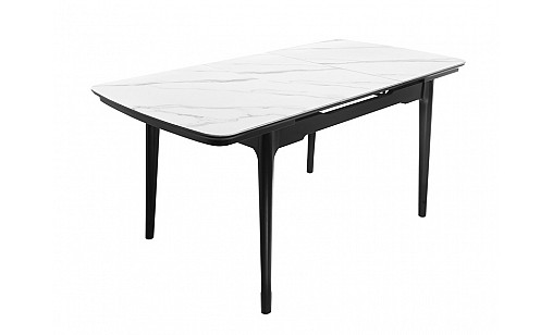 Стол обеденный Askold 1200(1600)*800*760 Snow White Matt Стол обеденный Askold 1200(1600)*800*760 Snow White Matt