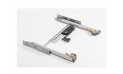 Направляюча Modern Slide Pro повн. Висуву 18мм L-450 SOFT CLOSE PUSH TO OPEN PB-2IN1-3D0SHX18-450-PRO GTV Направляюча Modern Slide Pro повн. Висуву 18мм L-450 SOFT CLOSE PUSH TO OPEN PB-2IN1-3D0SHX18-450-PRO GTV