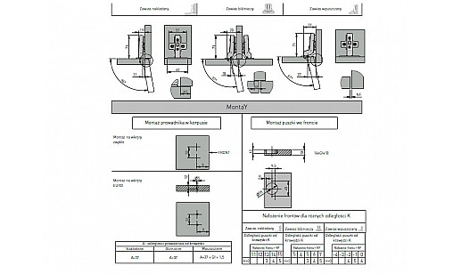Завiс накладний з дотягом LIGHT PLUS  ZM-FCHC09BEO GTV