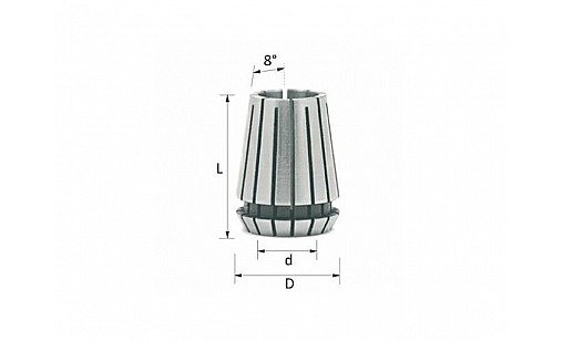 Цанга СМТ EOC 25 D 25