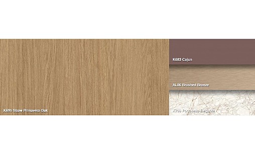 ДСП KronoSpan K695 PV Дуб Прімавера Строув 2800х2070х18 мм