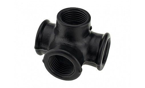 Кріплення чотирьох труб D-19мм Чорне ДС