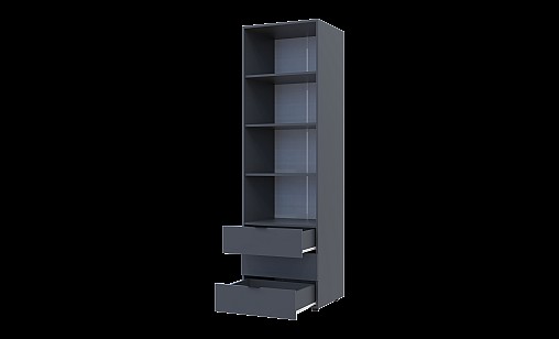 Пенал ASTI Графітовий