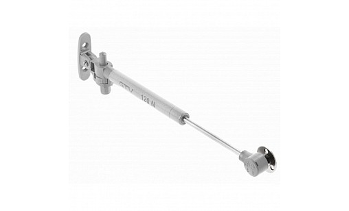 Амортизатор газовий для ДСП з амортизатором та регулюванням 120N сірий PD-GAM120-N02 GTV