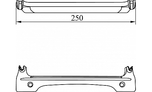 Крепеж к сушилке хром Крепеж к сушилке хром