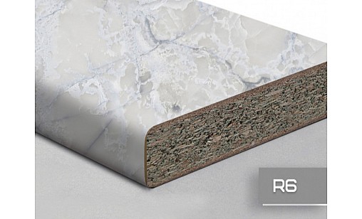 Стільниця LUXEFORM S353 Мармур Лаура 1U R6 4200х600х38 мм вологост.