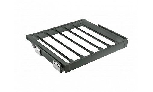 Вішак для брюк з дотягом ELITE 800 мм графіт WG-WSPOD80-60 GTV