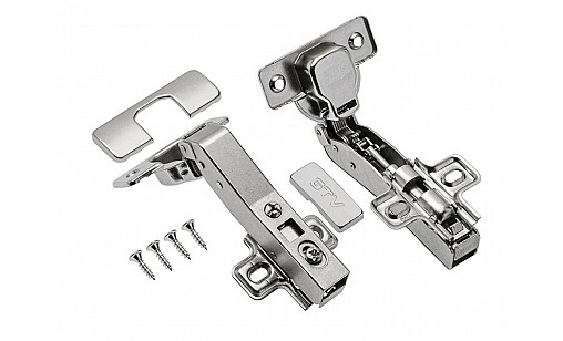 Завiс кутовий з дотягом 45* 3D ZM-HCKT45-3DBEO-S GTV Завiс кутовий з дотягом 45* 3D ZM-HCKT45-3DBEO-S GTV