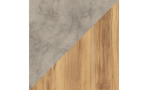 Стеновая панель KronoSpan K538 PN/K535 RW Ароза Светлая / Дуб Барокко Золотой (Двусторонний) 4100х640х10 мм