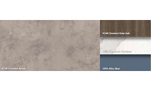 Стільниця K367 PH Навона кремова 4100х600х38 1U R3.3 вологостійка Kronospan