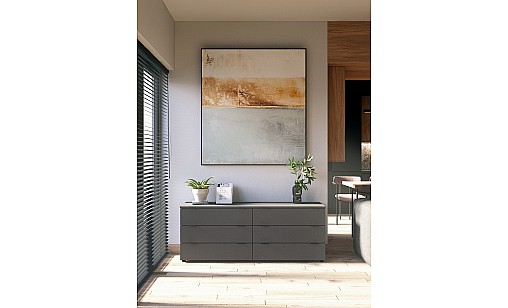 Комод ASTI-9 Графітовий