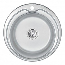 Мойка нержавеющая LIDZ 510-D Satin 0,8*180 мм