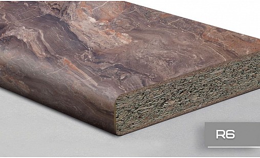 Стільниця LUXEFORM W299 Андорит 2U R6 3050х800х38 мм вологост.