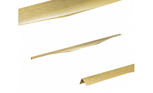 Ручка профільна UA 04/0540 ZM Золото Матове ДС