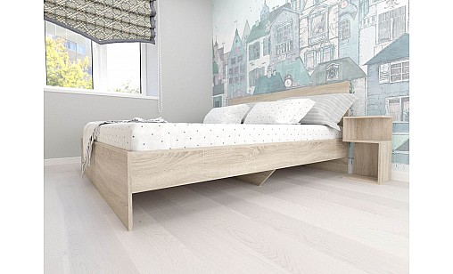 Ліжко Mishel 1840х2040х900 Німфея альба