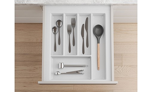 Лоток для кухонних приладів MAX  450 мм 340-400x490 білий TE36.0119.05.013 Rejs