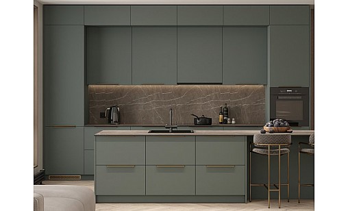 Ручка TREX-CROSS 320 мм Структурне світле золото UA-TREX-CROSS-320-22 GTV