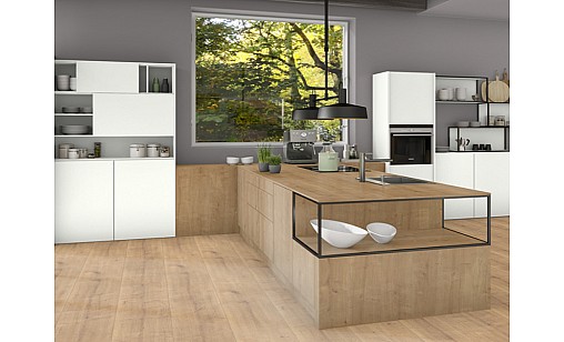 Стільниця EGGER H3303 ST10 Дуб Гамільтон Натуральний 2U R3 4100х920х38 мм